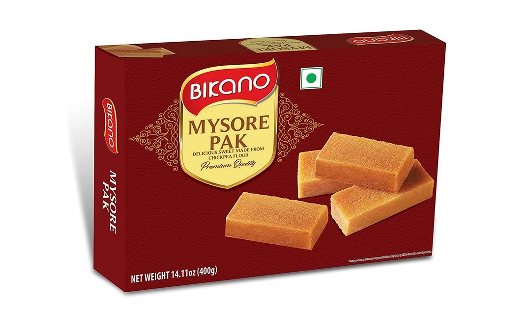 Bikano Mysore Pak    Box  400 grams